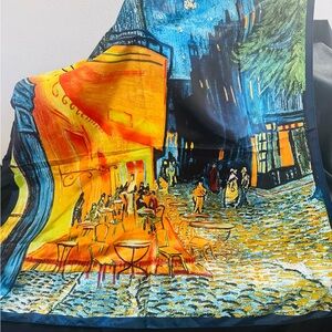 Vibrant Art-Inspired Scarf